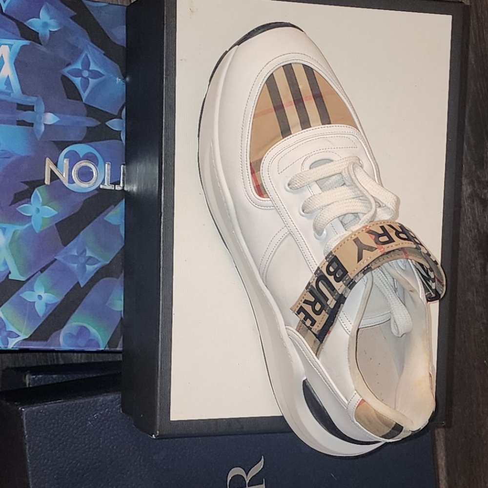 Burberry Ronnie Low Check Sneakers